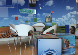 Hospital Indoor Custom Decorative Wall Laminate