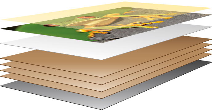 Custom Compact Laminate Art