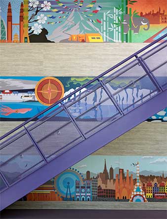 Custom Indoor Decorative Wall Laminate