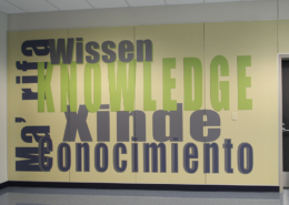Indoor Custom Graphic Wall Sign