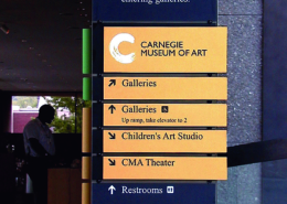 Custom Indoor Wayfinding Sign
