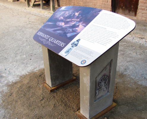 Outdoor Custom Information Signage