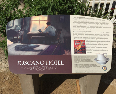 Outdoor Custom Information Signage