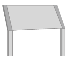 iZone Canitlever Pedestal Framed Options