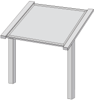 NPS Framed Cantilever Pedestal